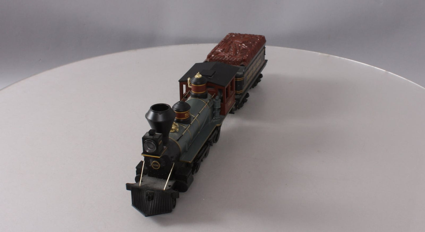 MTH 30-1376-1 O Gauge D&RG 4-6-0 Ten Wheeler Steam Engine & Tender #536 w/PS2 EX/Box