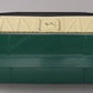 MTH 10-205 Std. Gauge 214R Ivory & Peacock Refrigerator Car with Brass Trim