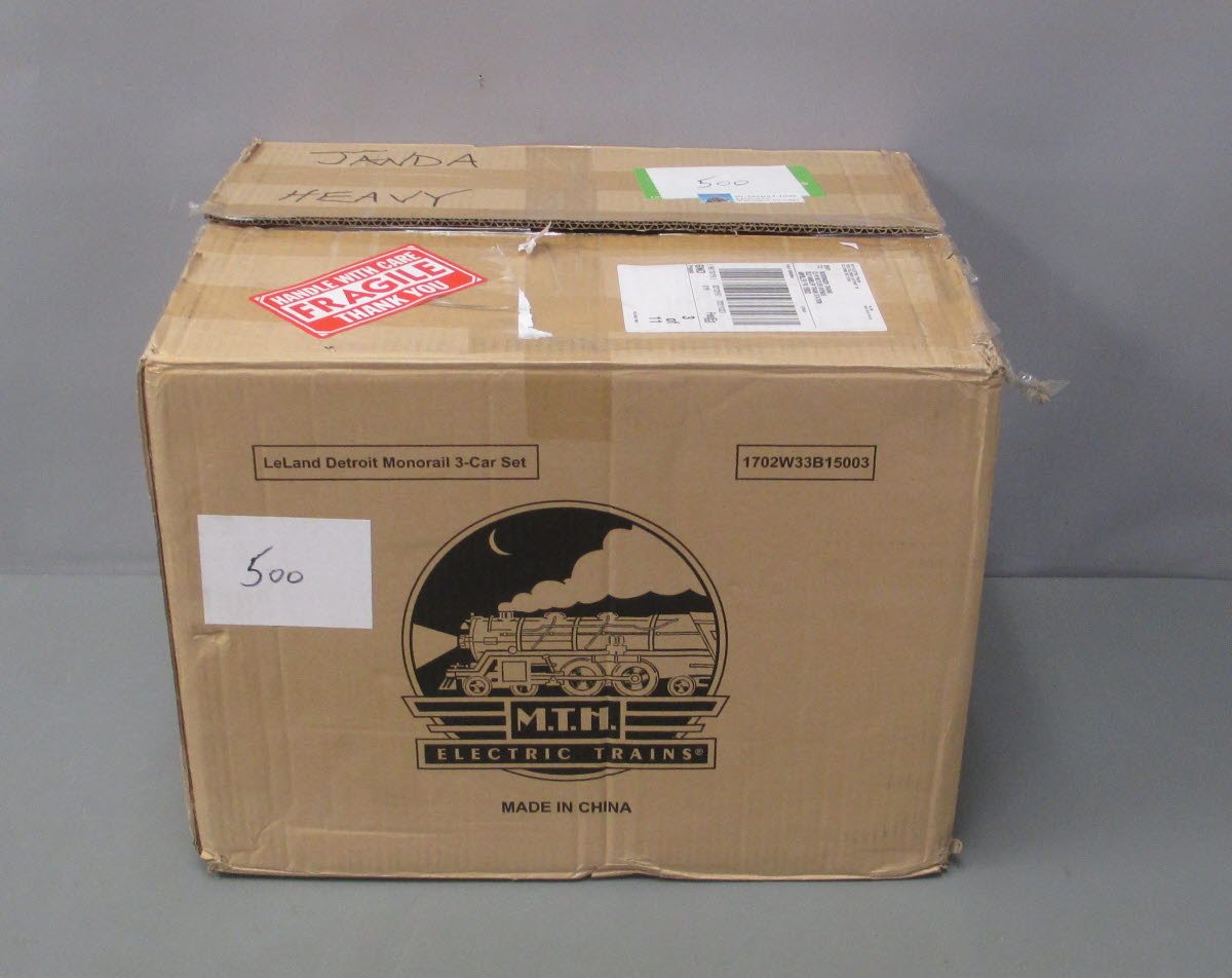 MTH 10-3048-1 New York Central Detroit O Gauge Monorail Train Set w/PS 3.0 NIB