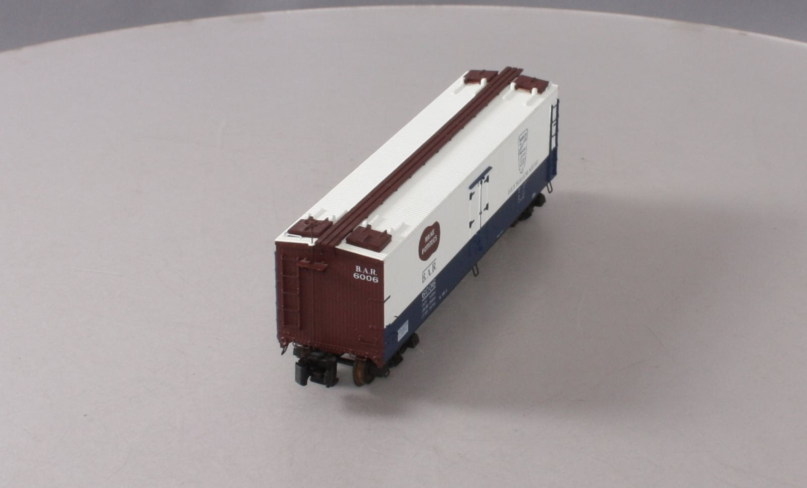 S-Helper 00573 S Scale BAR Maine Potatoes Wood Sided Reefer Car #6006 LN/Box