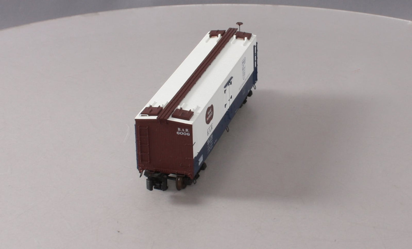 S-Helper 00573 S Scale BAR Maine Potatoes Wood Sided Reefer Car #6006 LN/Box