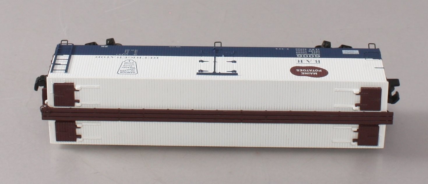 S-Helper 00573 S Scale BAR Maine Potatoes Wood Sided Reefer Car #6006 LN/Box