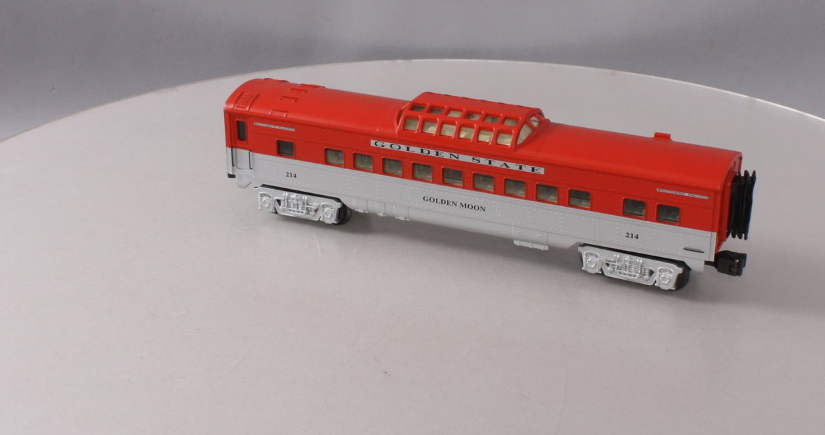 K-Line K214 O Golden State "Golden Moon" 13" Streamliner Vista Dome Car #214 NIB