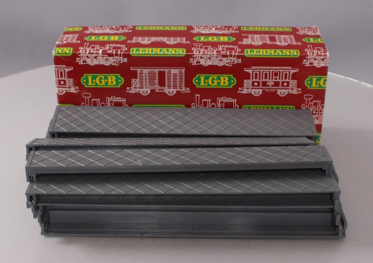 LGB 5034 G Scale Gray Plastic Platform Set LN/Box