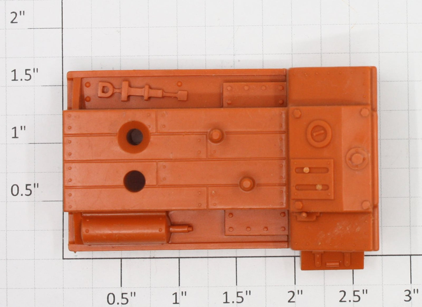 Lionel 50-70  Dark Orange Gang Car Cover without Logo