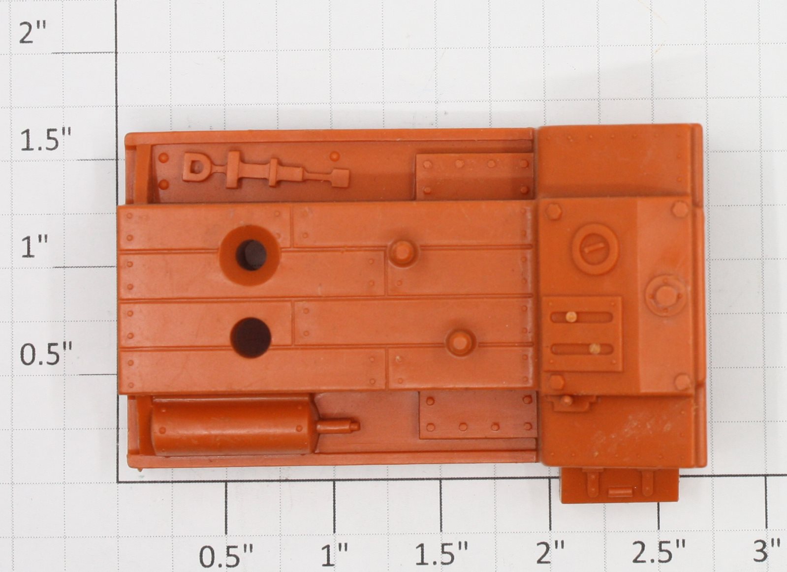 Lionel 50-70  Dark Orange Gang Car Cover without Logo