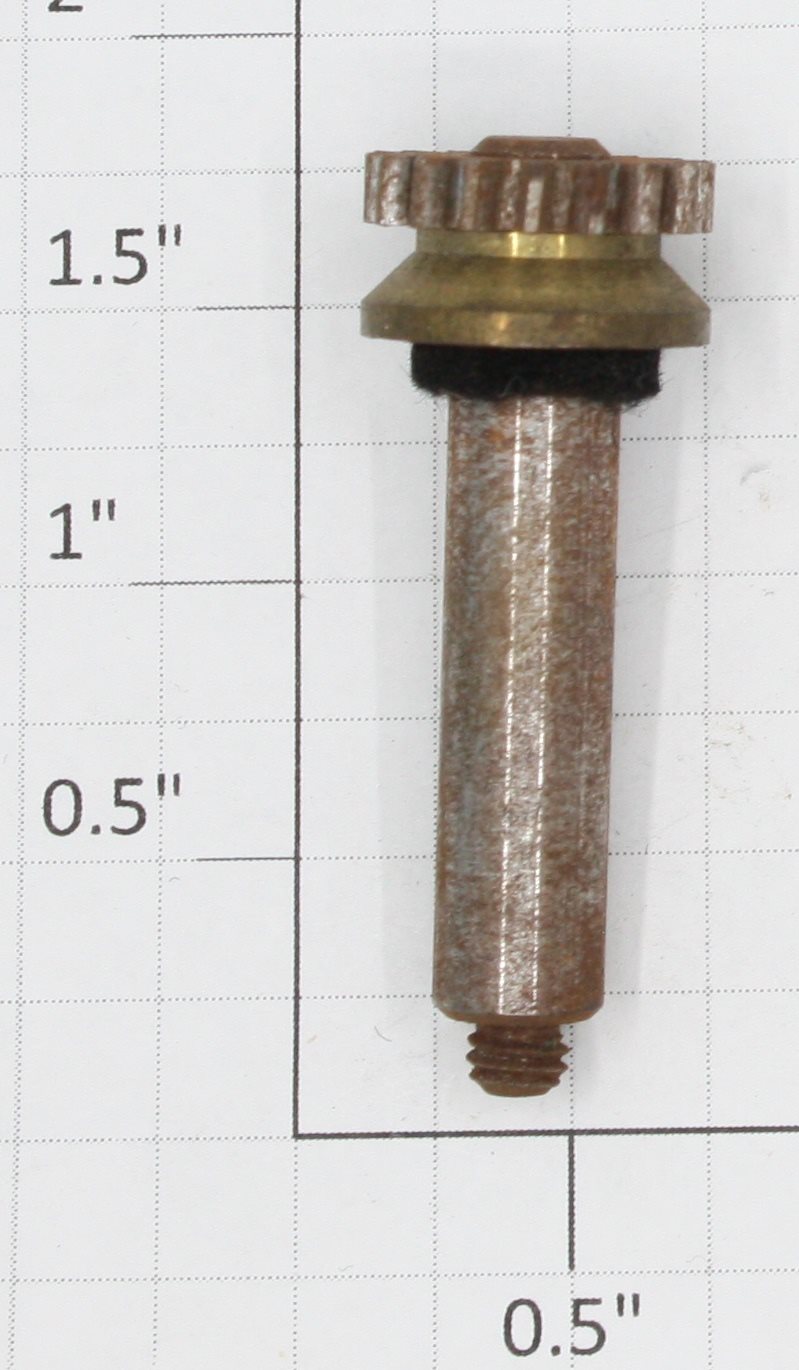 American Flyer X10291RP S Low Speed Worm Shaft Assembly