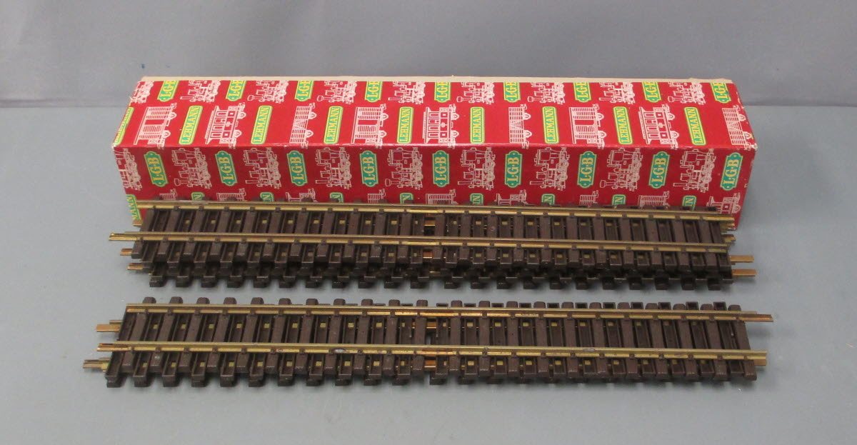 LGB 1060 G Scale 600mm Straight Track (8) EX/Box