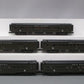 MTH 20-65078 O Gauge New Haven Streamline ABS Passenger Car Set (Set of 5) LN/Box