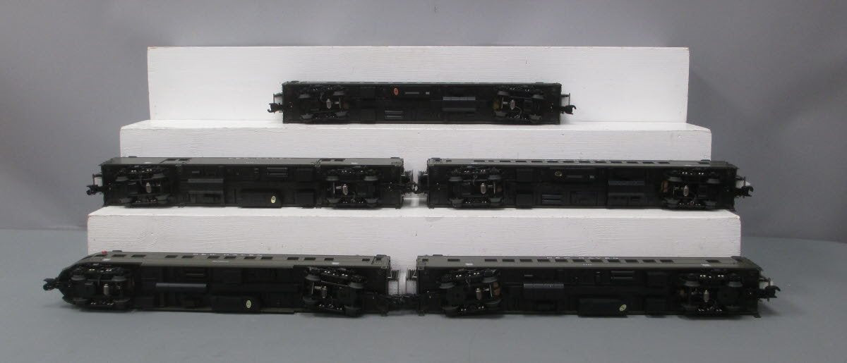 MTH 20-65078 O Gauge New Haven Streamline ABS Passenger Car Set (Set of 5) LN/Box