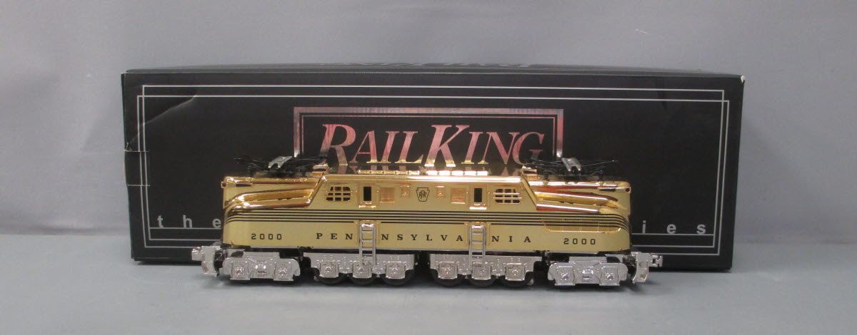 MTH 30-2514-0 O Pennsylvania GG-1 Gold Plated Electric Locomotive #2000 EX/Box