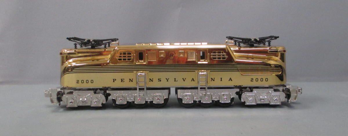 MTH 30-2514-0 O Pennsylvania GG-1 Gold Plated Electric Locomotive #2000 EX/Box