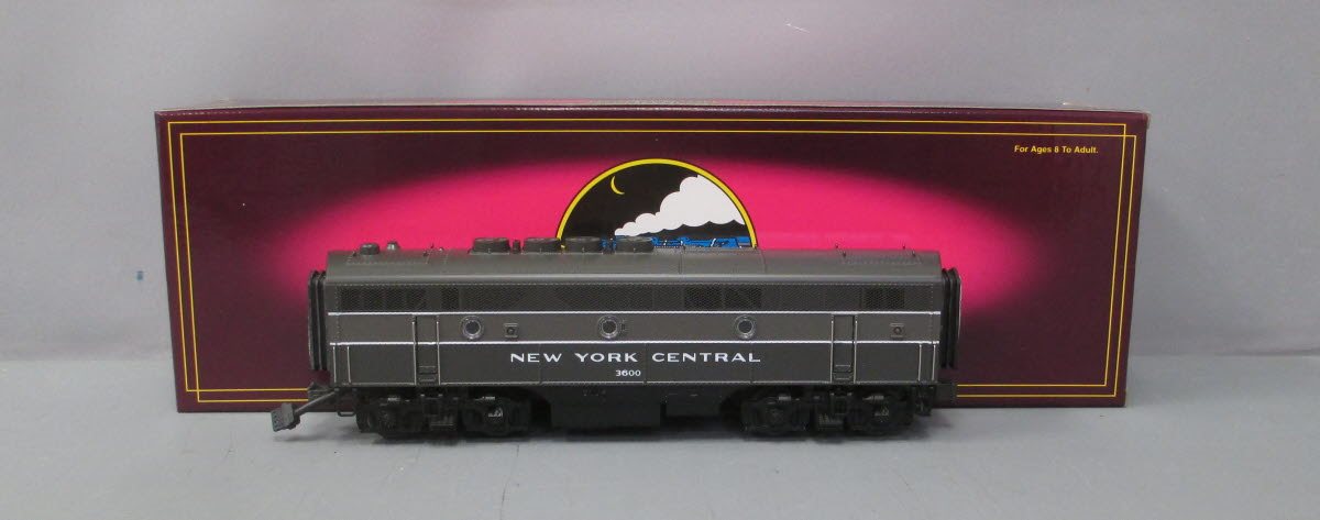 MTH 20-2176-3 O Gauge New York Central F3 B Unit Non-Powered Diesel Engine LN/Box