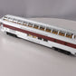 MTH 20-67081 O Gauge Boston & Maine 70' Streamlined Full Lengeth Ribbed Vista D LN/Box