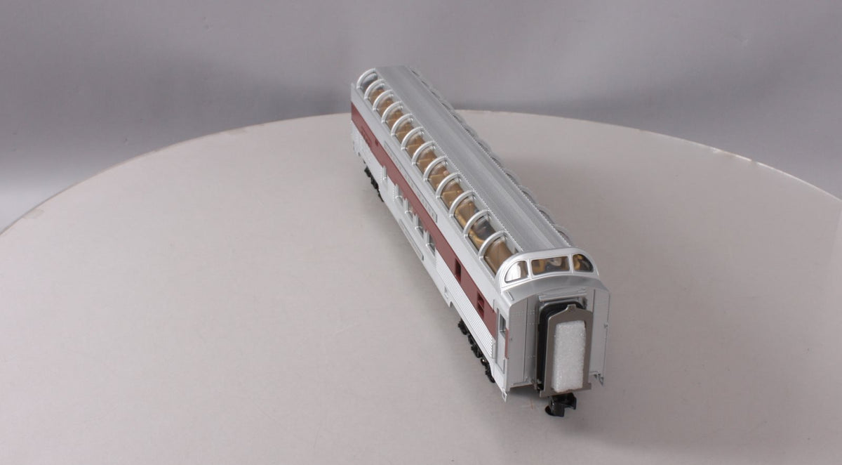 MTH 20-67081 O Gauge Boston & Maine 70' Streamlined Full Lengeth Ribbed Vista D LN/Box