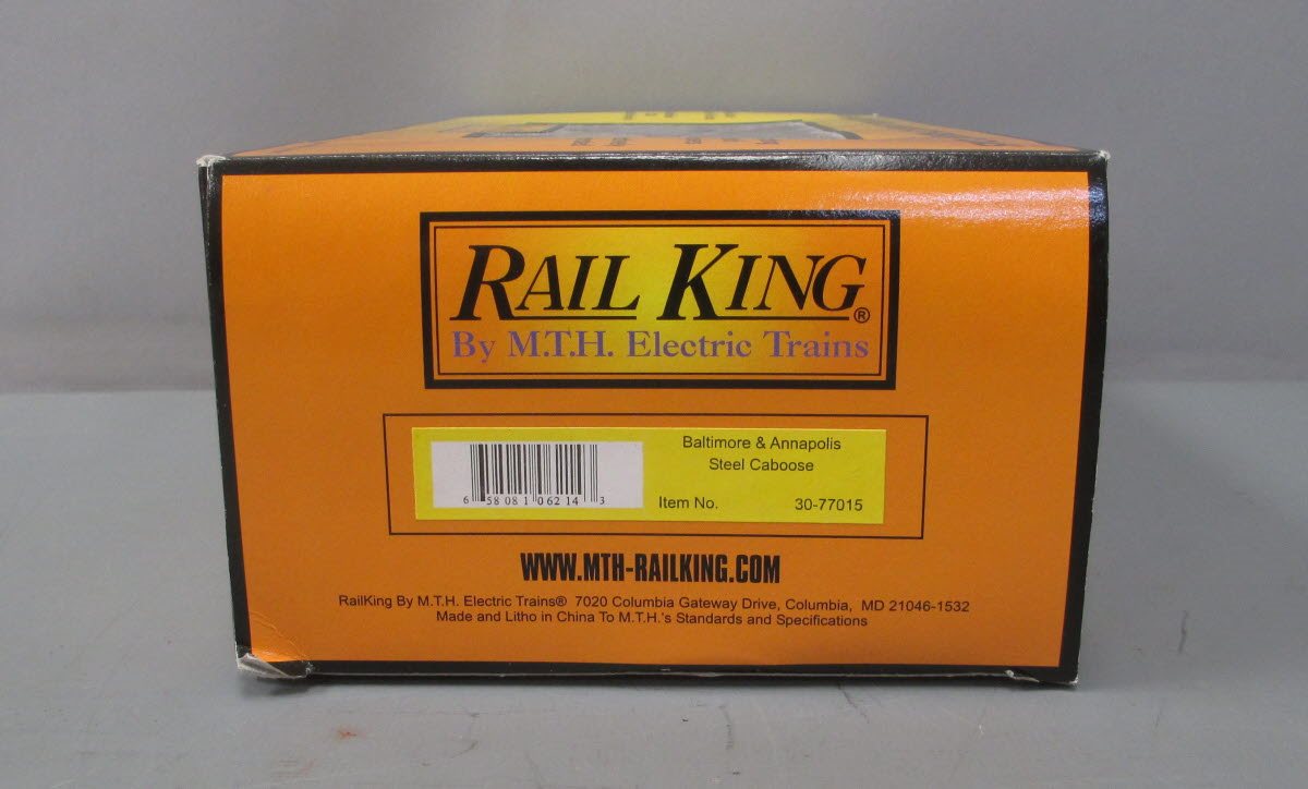 MTH 30-77015 Baltimore & Annapolis Steel Caboose LN/Box