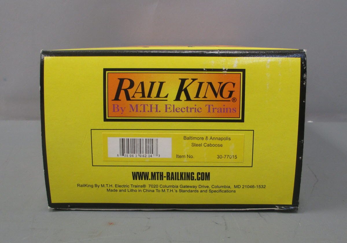 MTH 30-77015 Baltimore & Annapolis Steel Caboose LN/Box