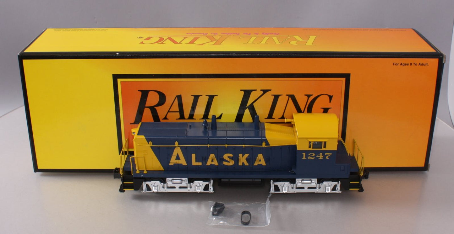 MTH 30-2221-1 O Gauge Alaska SW-9 Diesel Switcher w/PS2 #1247 LN/Box