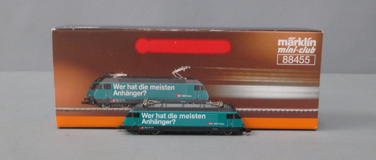 Marklin 88455 Z SBB Wer Hat Die Meisten Anhanger Electric Locomotive LN/Box