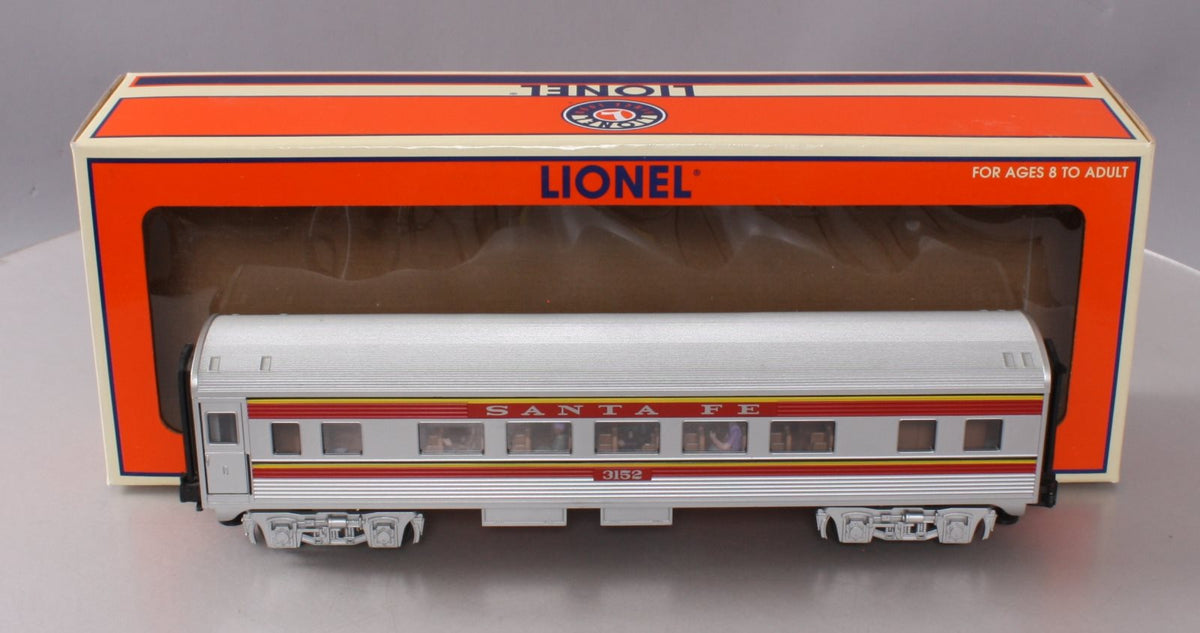 Lionel 6-29092 O Gauge Santa Fe Streamlined Coach Car LN/Box