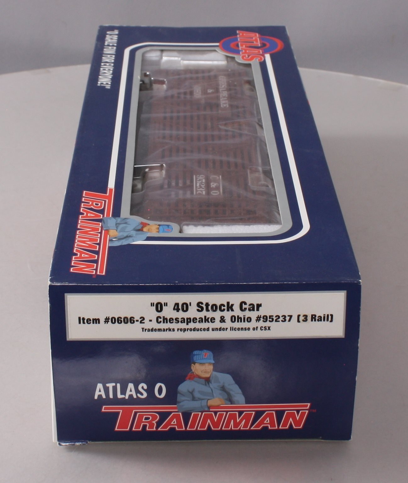 Atlas 0606-2 Chesapeake & Ohio 40' Stock Car #95237 LN/Box