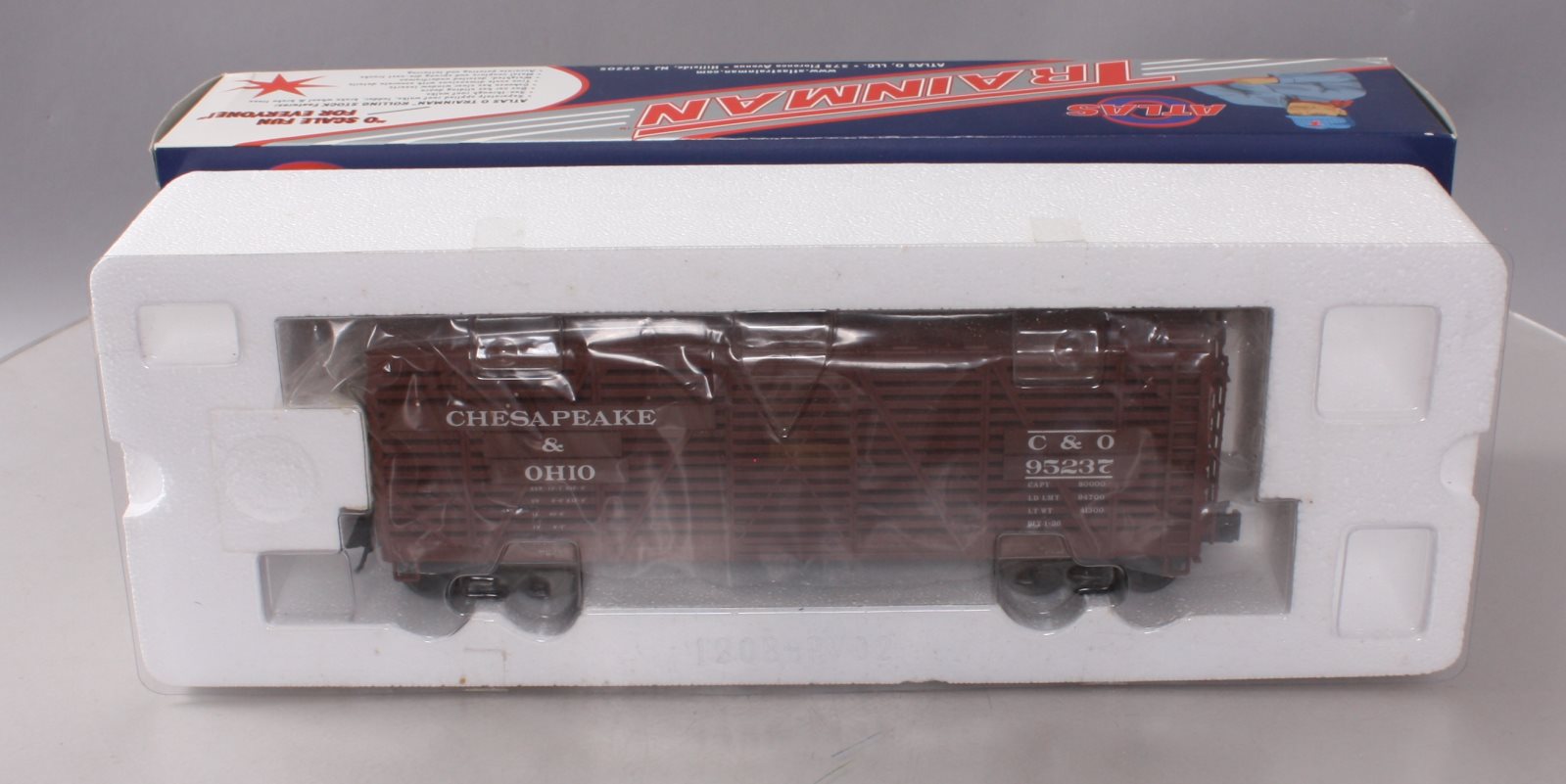 Atlas 0606-2 Chesapeake & Ohio 40' Stock Car #95237 LN/Box