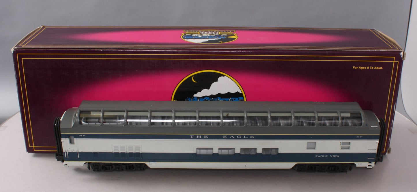MTH 20-6767 O Gauge Missouri Pacific Full Length Dome Car LN/Box