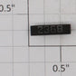 Lionel 2368-6/10 Right Hand Black Painted Raised Number Marker Lens/Number Board