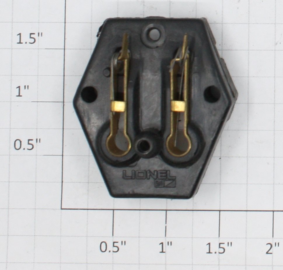 Lionel 8010-139 Black Brush Adjustable Plate (Housing Only)
