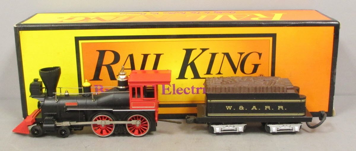 MTH 30-1120-1 O Gauge W.A.R.R General Steam Locomotive & Tender w/PS1 LN/Box