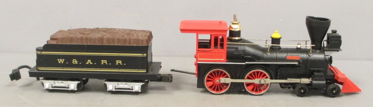 MTH 30-1120-1 O Gauge W.A.R.R General Steam Locomotive & Tender w/PS1 LN/Box