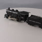Lionel 6-18054 O New York Central 0-4-0 Steam Locomotive & Tender #1665 EX/Box