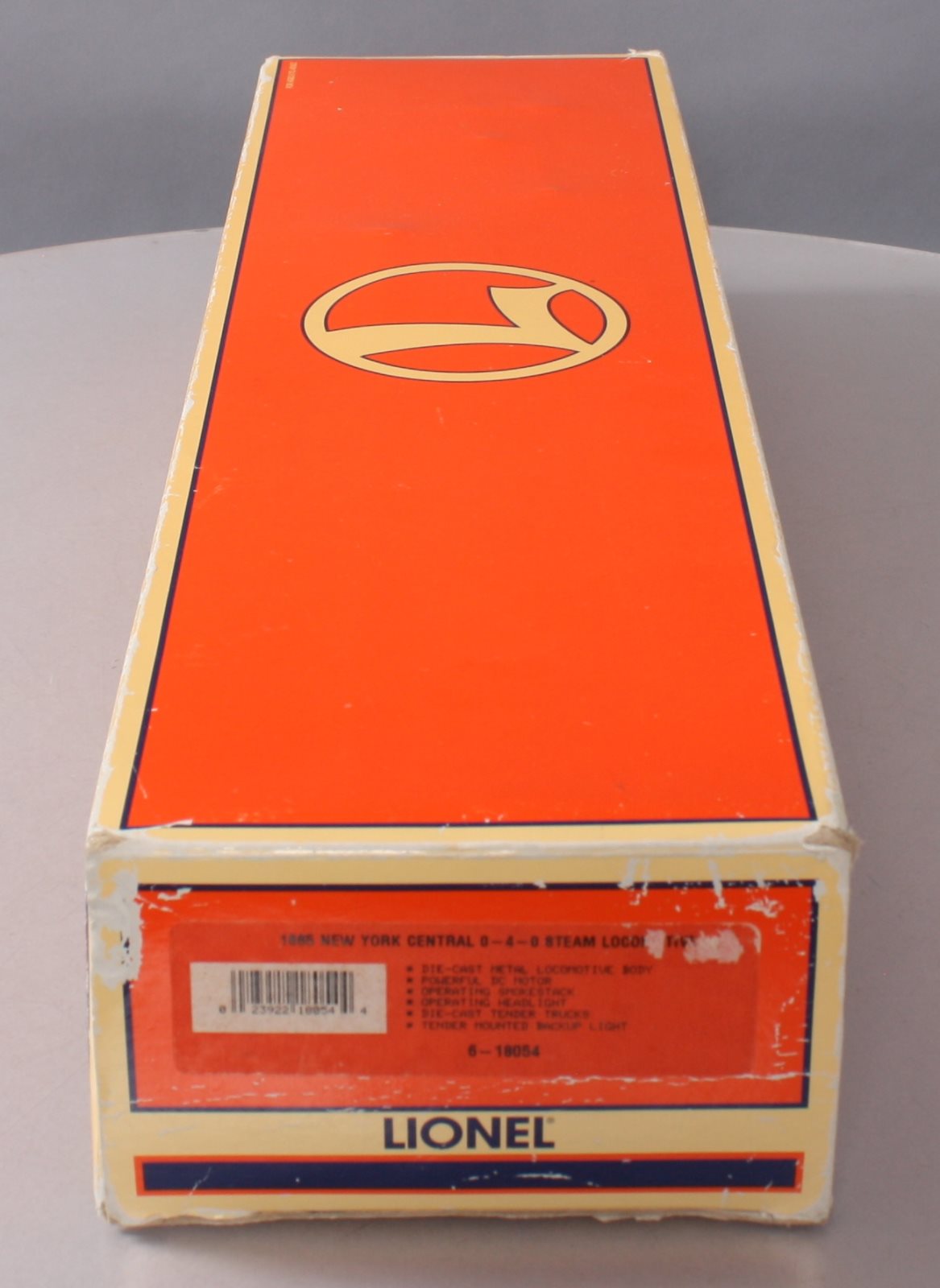 Lionel 6-18054 O New York Central 0-4-0 Steam Locomotive & Tender #1665 EX/Box