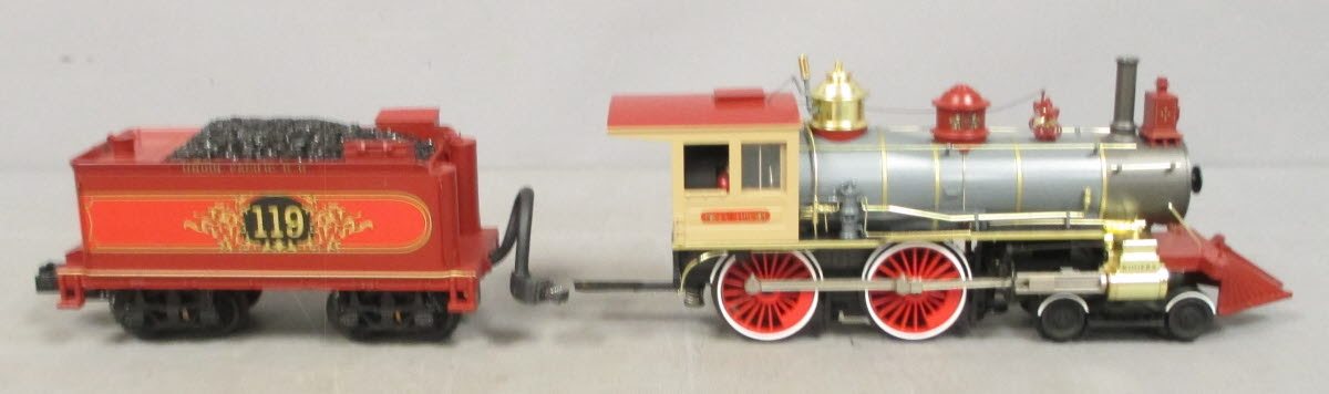 MTH 20-3238-1 UP 4-4-0 American Steam Locomotive & Tender #119 w PS2