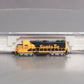 Life Like 7843 N Scale Santa Fe GP38-2 Diesel Locomotive #3500