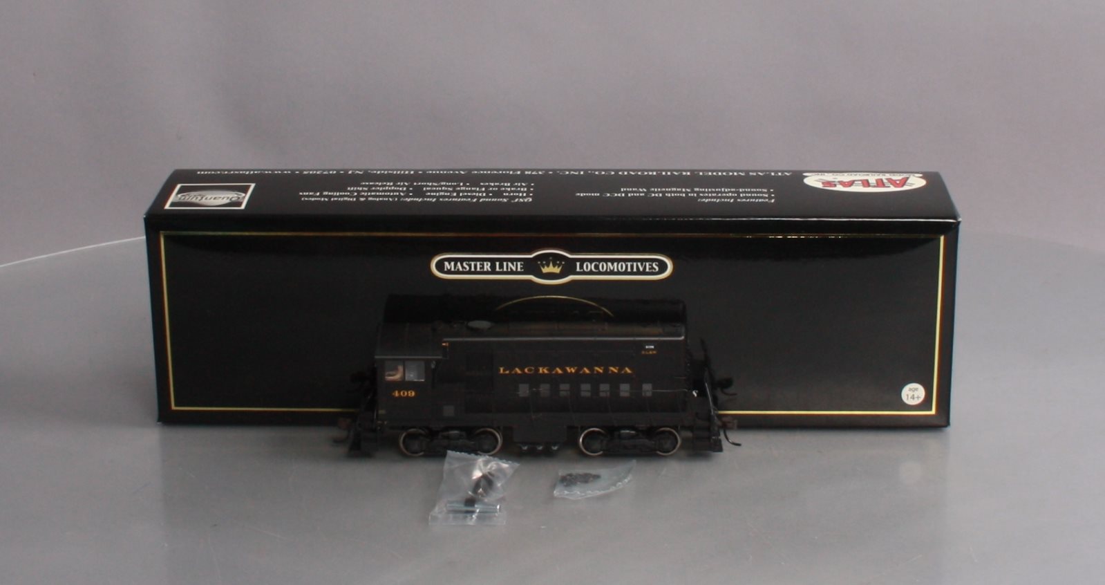 Atlas 10001104 HO Lackawanna HH660 Diesel Locomotive #409