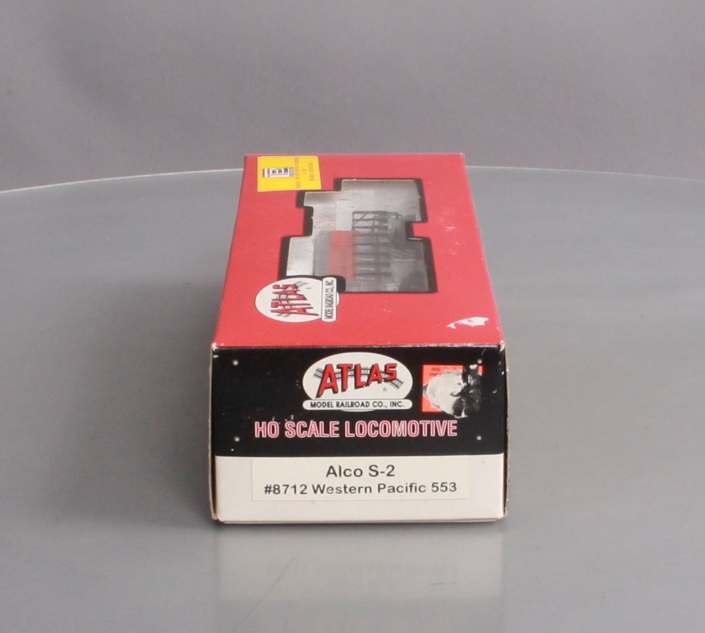 Atlas 8712 HO Scale Western Pacific Alco S-2 Diesel Locomotive #553