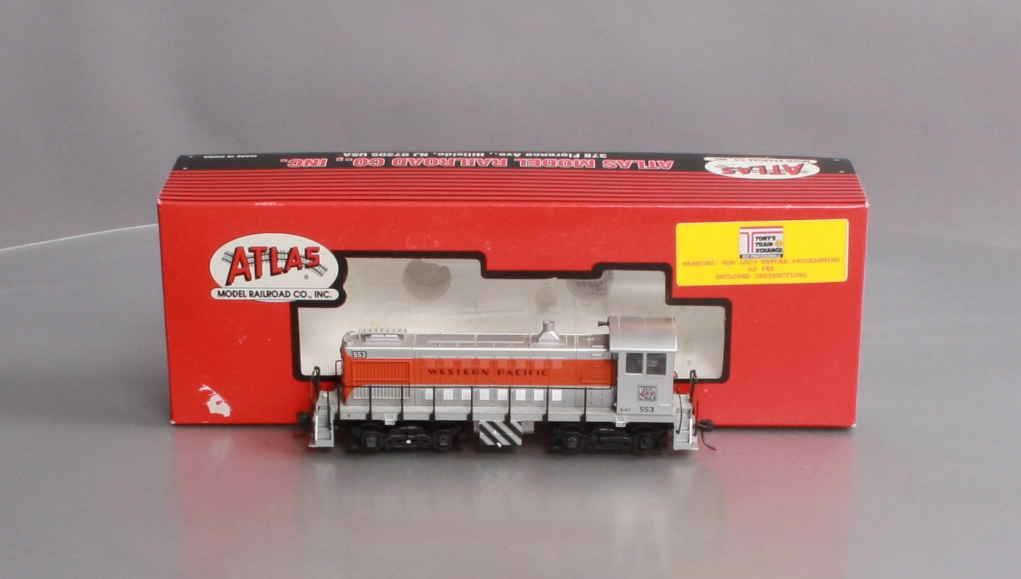 Atlas 8712 HO Scale Western Pacific Alco S-2 Diesel Locomotive #553
