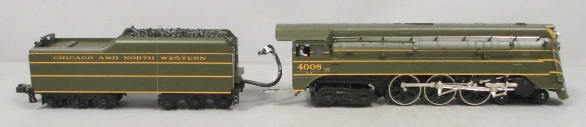 MTH 20-3034-1 O CNW 4-6-4 E-4 Hudson Steam Locomotive & Tender w/PS1 #4008 LN/Box