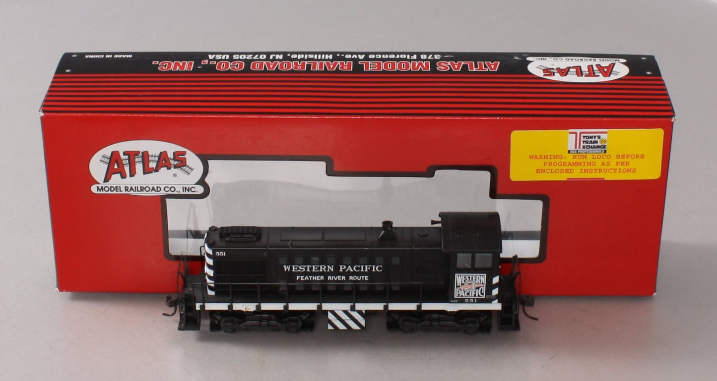 Atlas 10000042 HO Western Pacific S-2 Diesel Locomotive #551