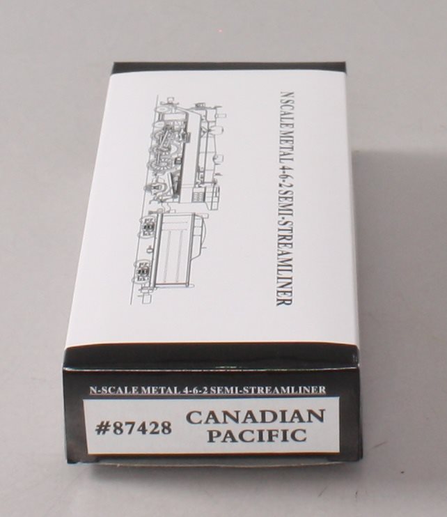 Model Power 87428 Canadian Pacific 4-6-2 Semi-SL Steam Locomotive w/ Tender