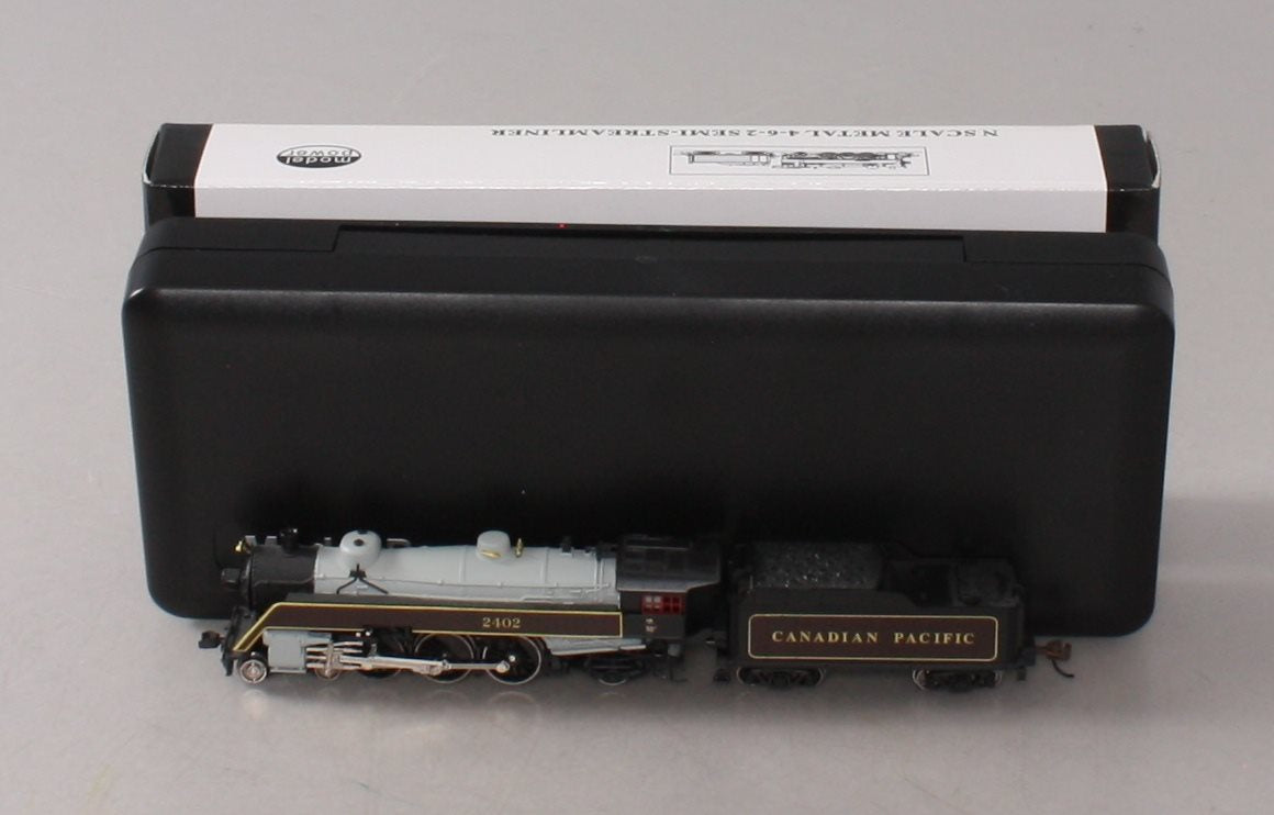 Model Power 87428 Canadian Pacific 4-6-2 Semi-SL Steam Locomotive w/ Tender