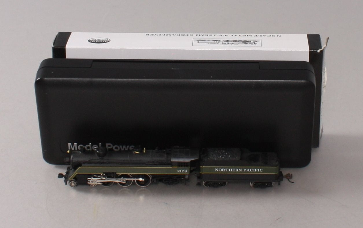 Model Power 87430 Northern Pacific 4-6-2 Semi-Streamliner Locomotive #2179