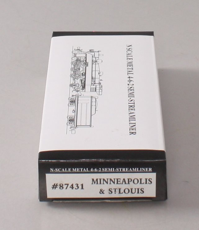 Model Power 87431 M&StL Delta 4-6-2 Semi-Streamliner Locomotive #502