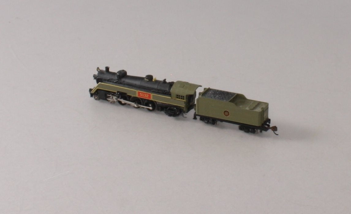 Model Power 87427 N Candian National Railways 4-6-2 Semi-Streamliner #5132