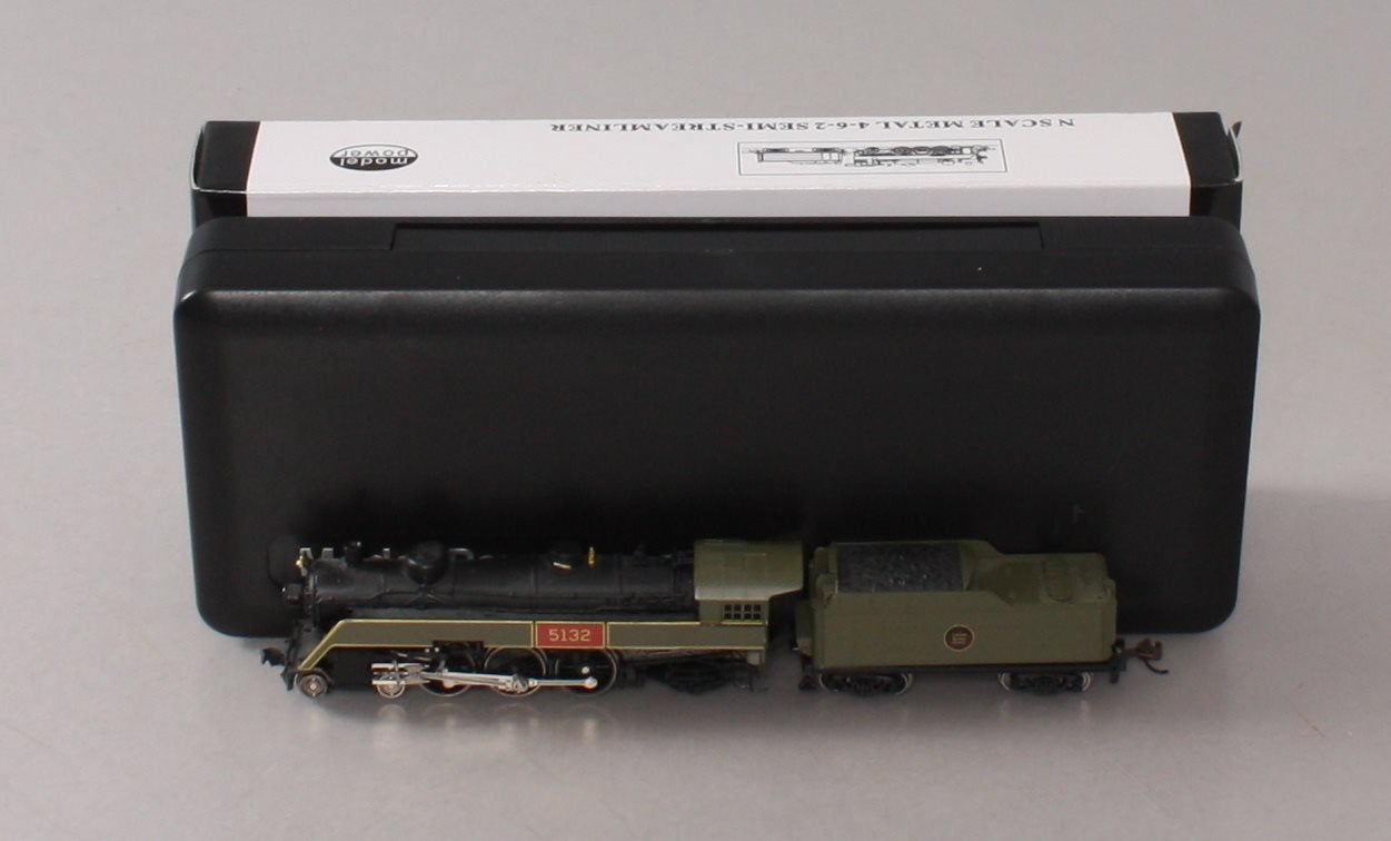 Model Power 87427 N Candian National Railways 4-6-2 Semi-Streamliner #5132