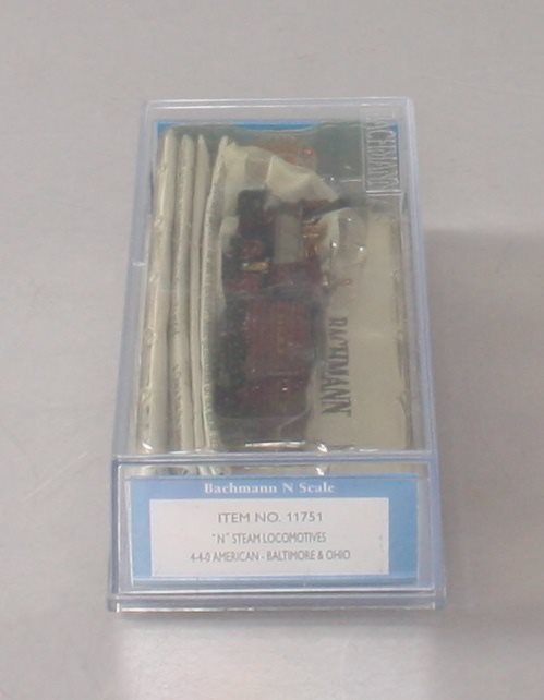 Bachmann 11751 N Baltimore & Ohio 4-4-0 American-Standard Locomotive