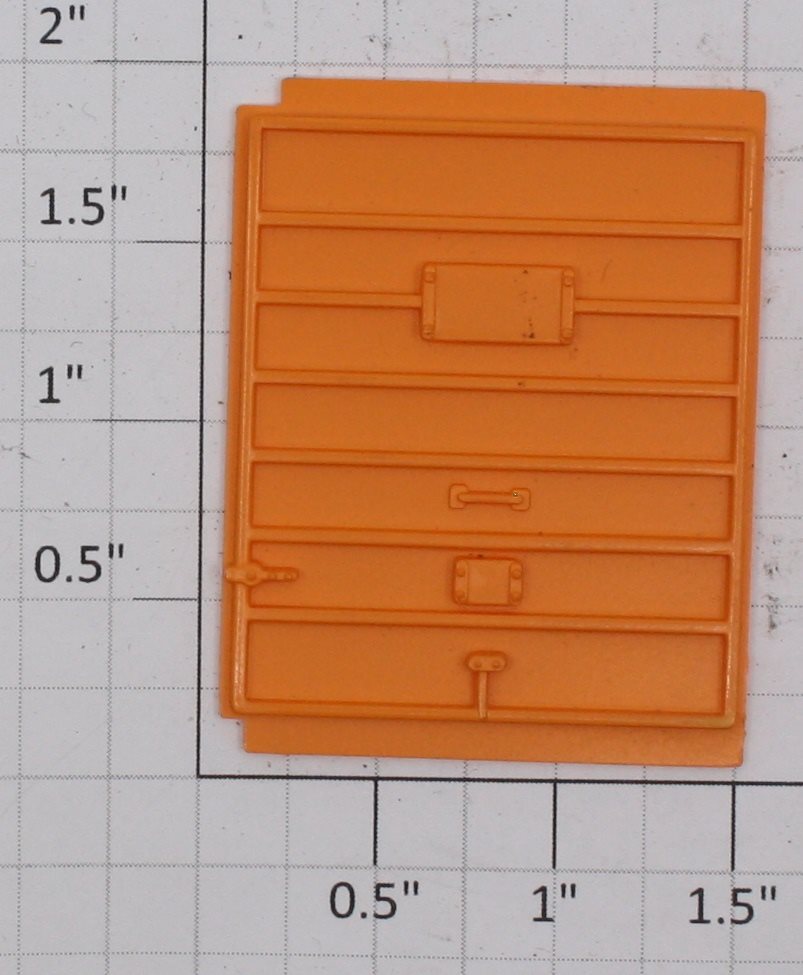 Lionel 9205-12 Light Orange Right Hand Boxcar Door