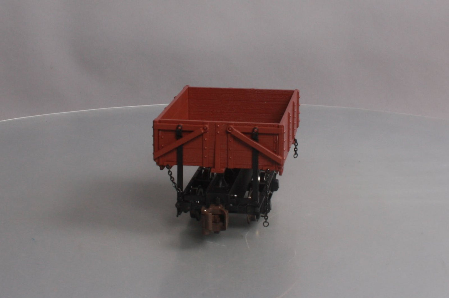 Bachmann 92502 G Scale Brown Side Dump Car LN/Box