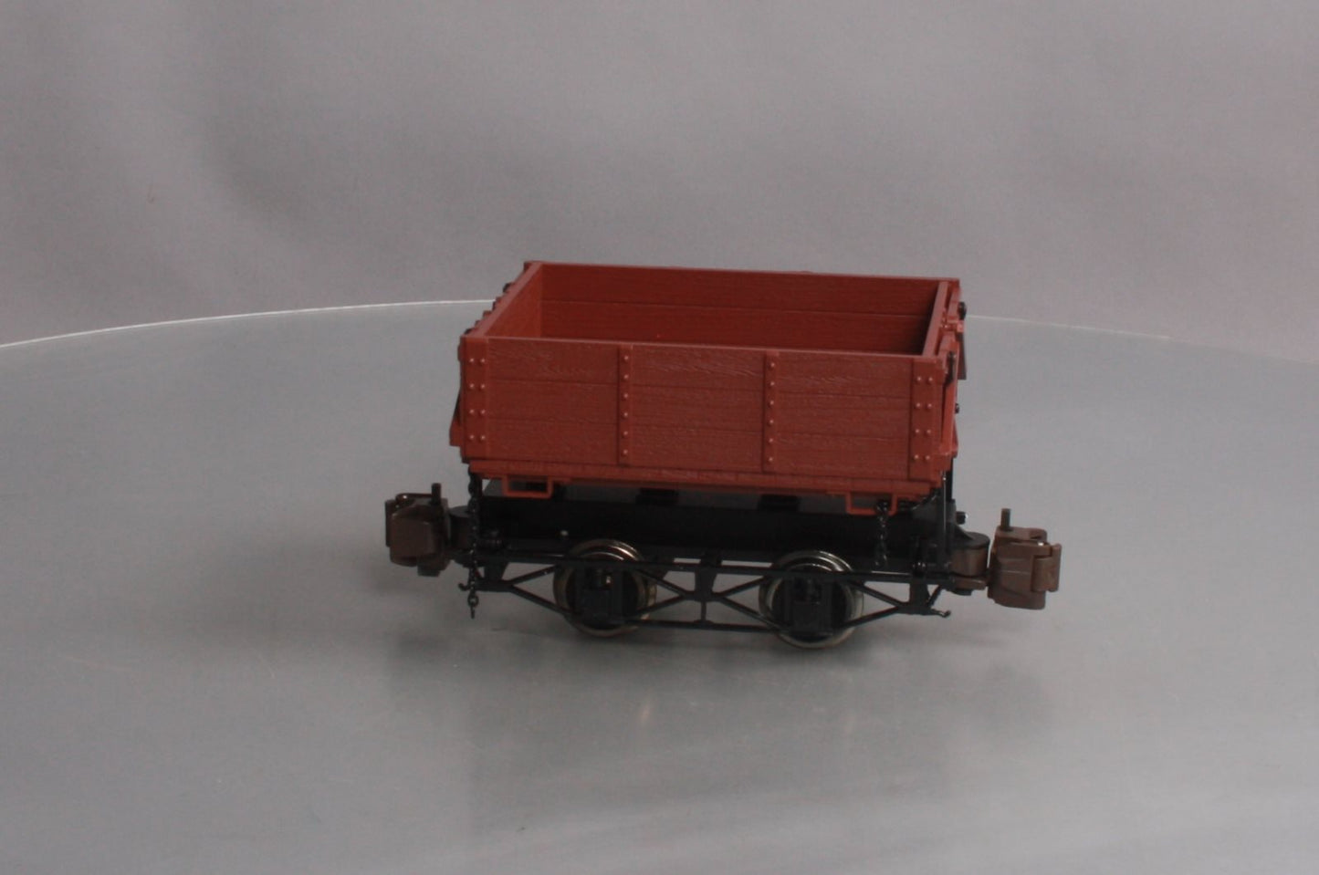 Bachmann 92502 G Scale Brown Side Dump Car LN/Box
